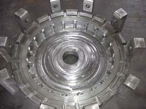 solid tyre mould