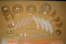 Plastic injecton mould for medical accessories