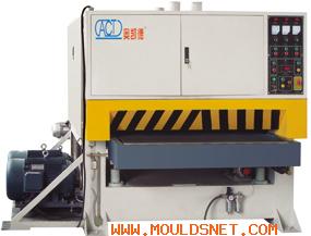 Polishing machine, aluminum sheet polishing