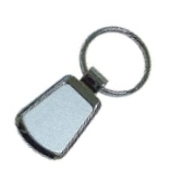 Metal key tag