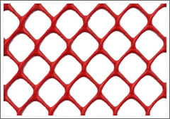 Orange Safety Fence Barrier